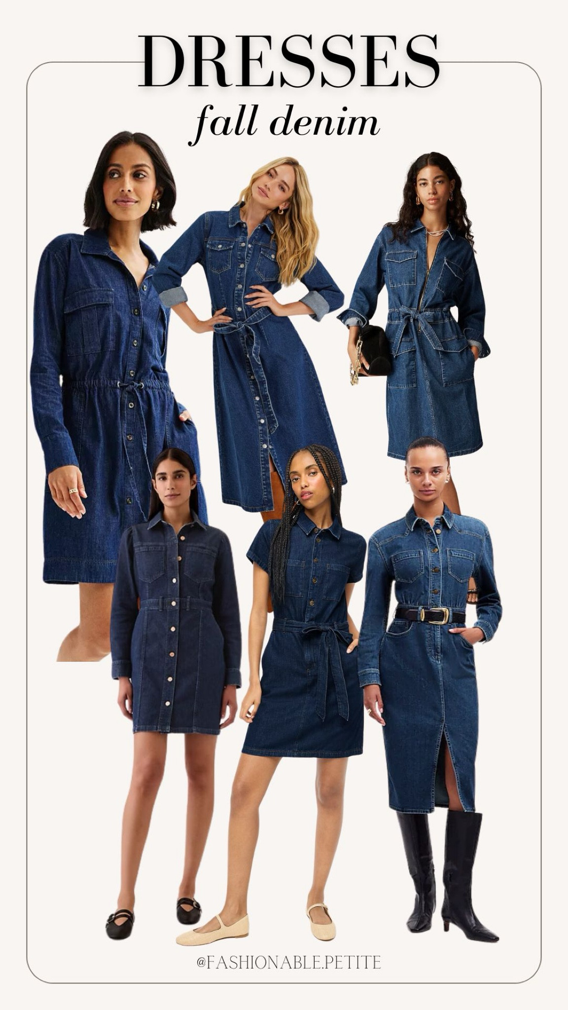 Denim dresses in a range of different price points!

Fall dress. Denim dress. Dresses. Fall outfit. Fall outfits. 

#LTKFindsUnder100 #LTKSaleAlert