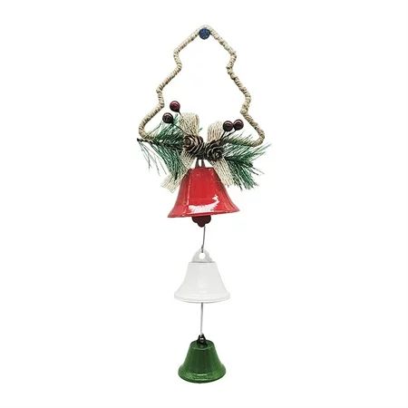 Rovga Open Christmas Bells Christmas Holiday Decoration Tree Hanging Decorative Metal Jingle Bells H | Walmart (US)