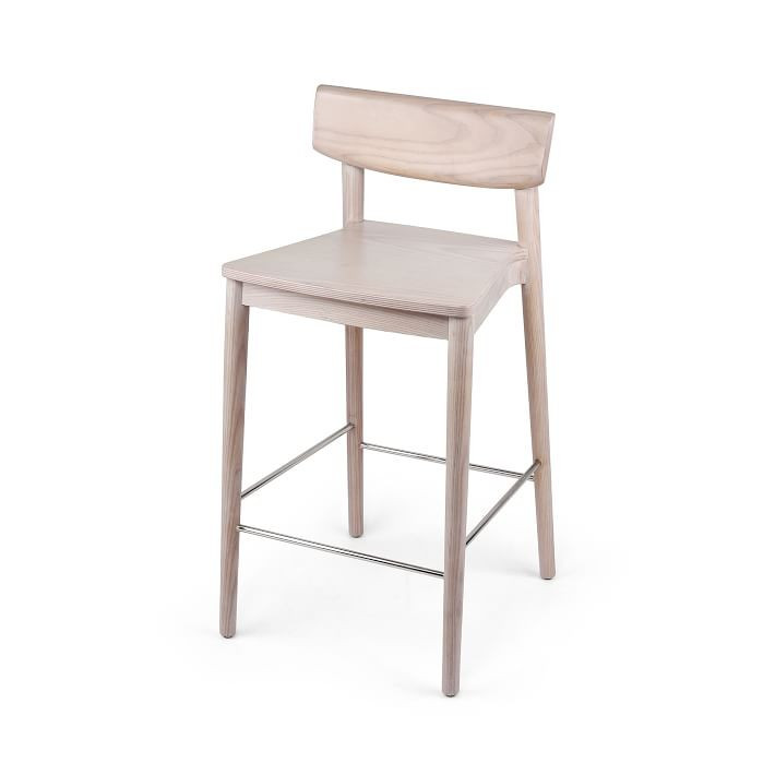 Ash Wood Counter Stool | West Elm (US)