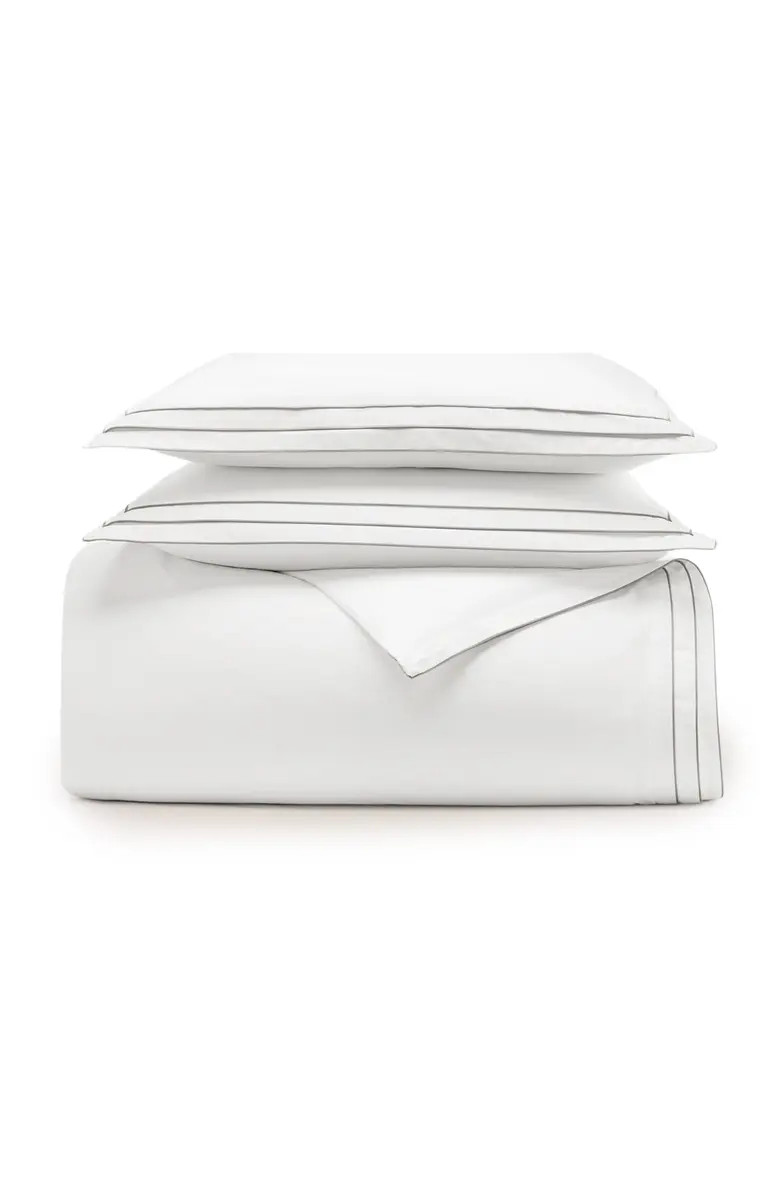 Signature Triple Pleat Duvet Cover & Shams Set | Nordstrom