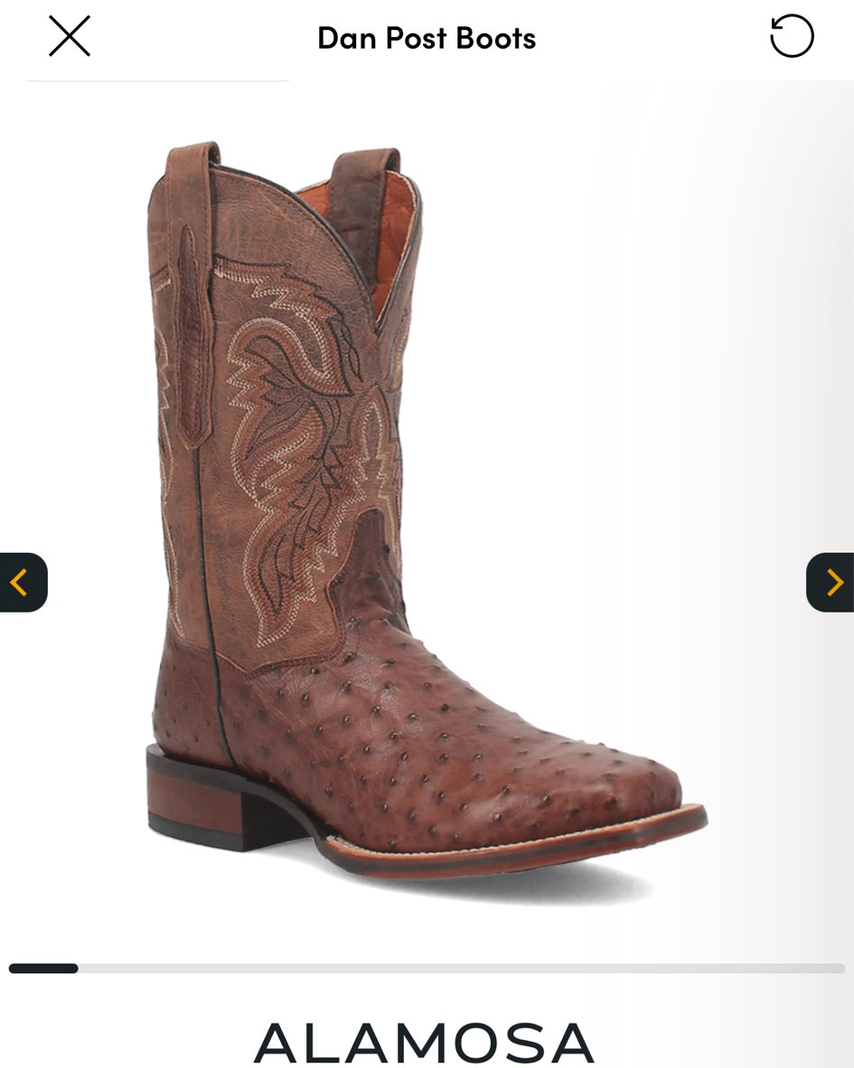 Dan post boots 15% off with coupon code: 15OFFTODAY

Men’s boots on sale. Dan post on sale. Cowboys boots on sale. Ostrich boots on sale. Gifts for him. Birthday gift for him  

#LTKShoeCrush #LTKGiftGuide #LTKSaleAlert