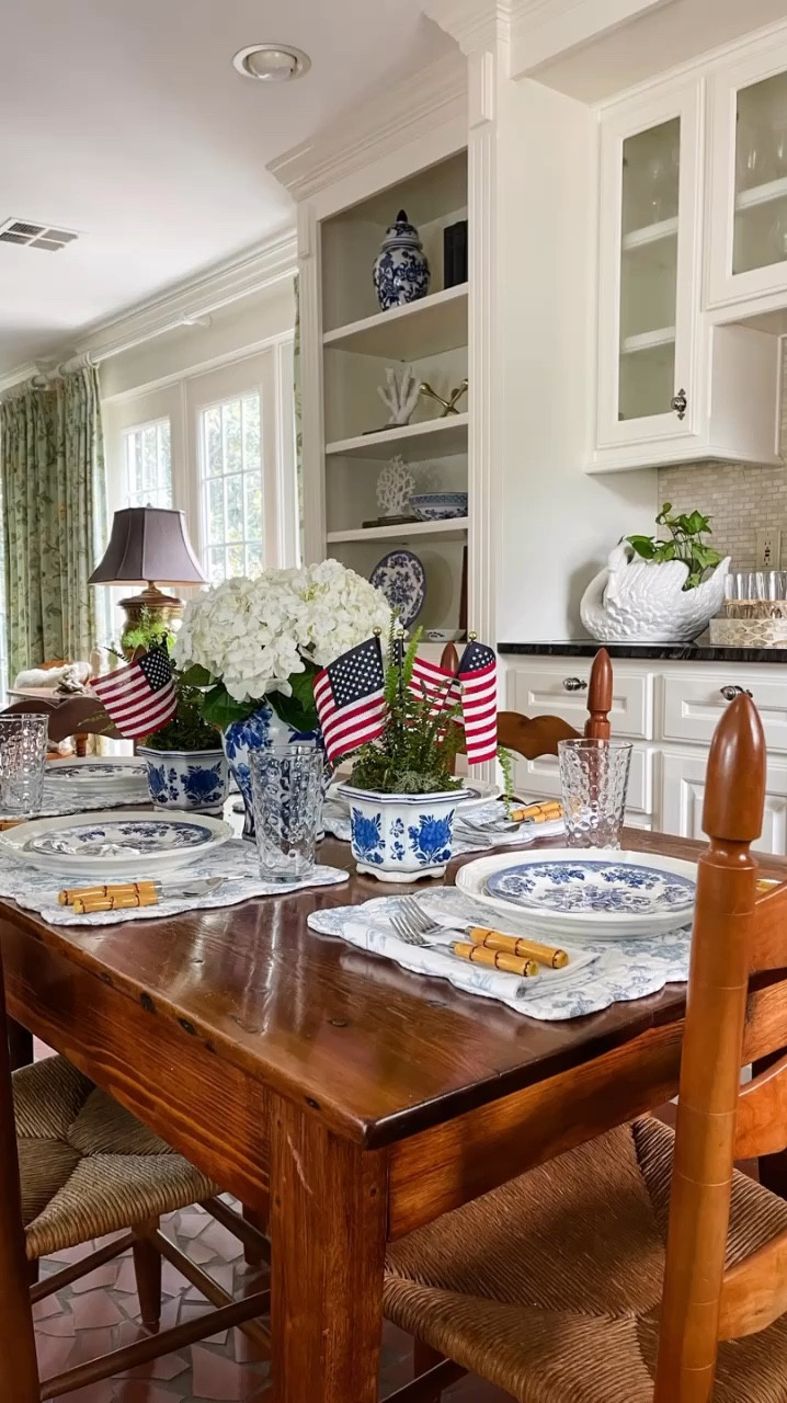 Summer Patriotic Table 🇺🇸

#LTKHome #LTKVideo #LTKStyleTip