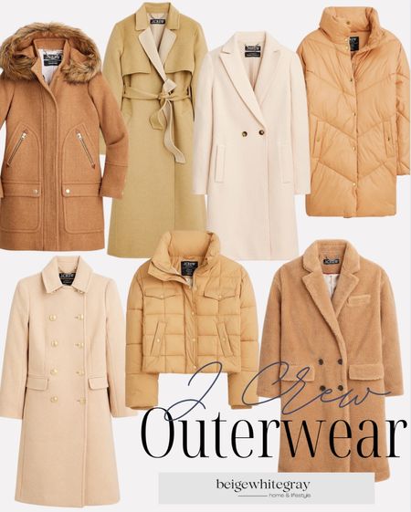 J Crew outerwear! Here are just a few examples of what J Crew has to offer this holiday season! These beautiful coats are great for the colder days that are approaching!

#LTKstyletip #LTKGiftGuide #LTKSeasonal