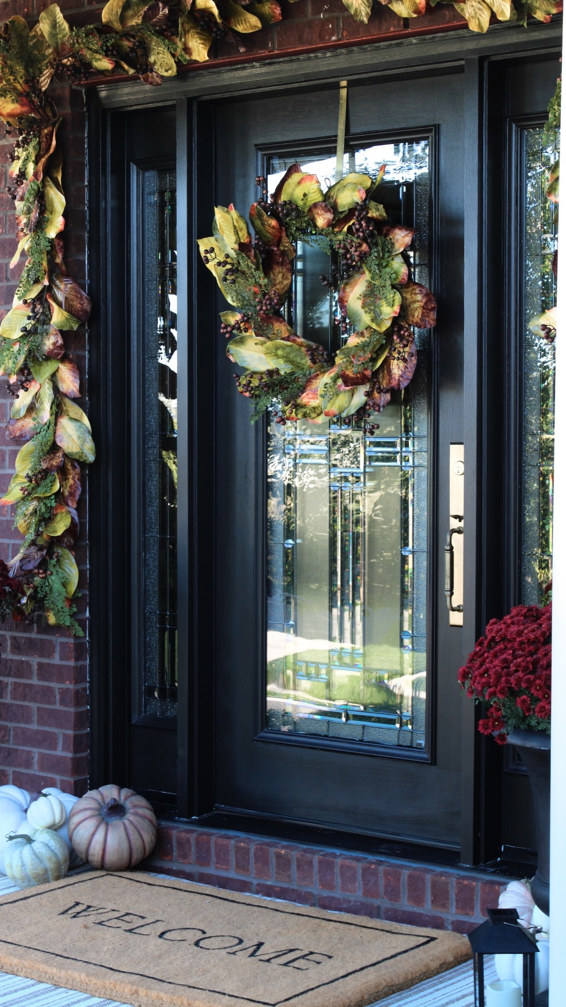 My garland and matching wreath sold out, but I’ve linked a similar gorgeous option! Fall porch, autumn porch 

#LTKFindsUnder50 #LTKHome #LTKSeasonal