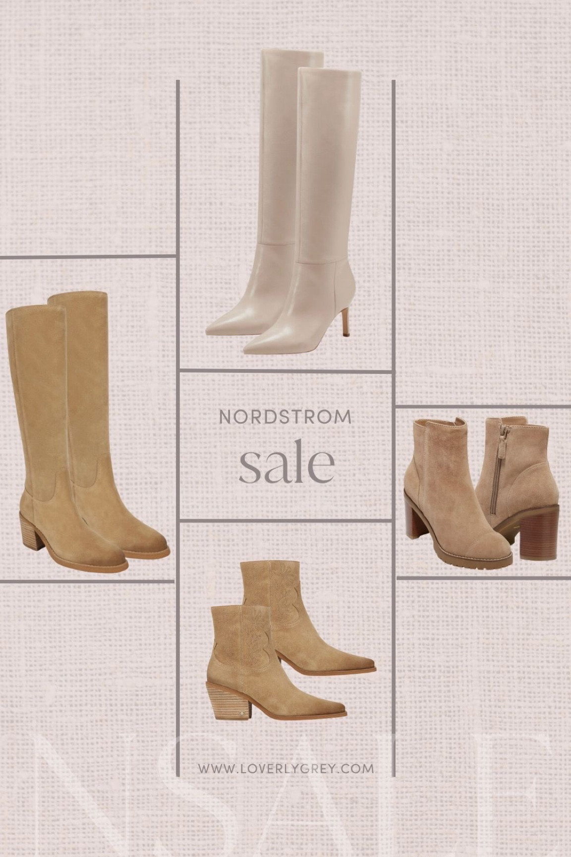 Nordstrom store grey boots