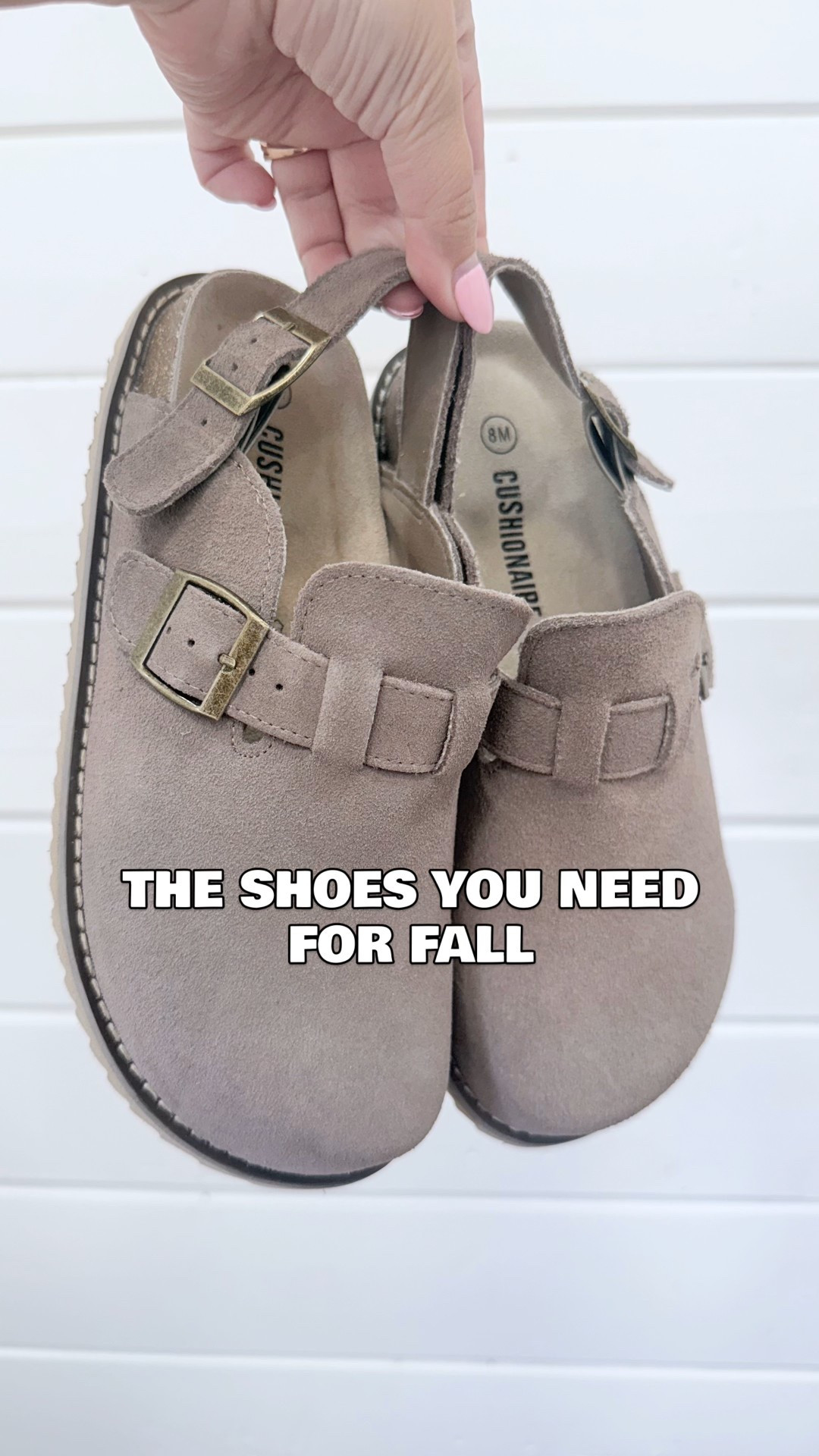 Fall’s ‘it’ shoe… but make it budget-friendly. This Birkenstock Tokio clog lookalike is just as cute for 1/3 the price! 👏

Comment ‘link’ below and we will send you the link to grab a pair before they sell out!

#fallfashion #affordablestyle #shoesoftheday #falloutfitideas #budgetfriendlyfinds #clogstyle #falltrendalert #lookforless #ootdfall #affordablefashion #birkenstocklookalike #amazonfinds #amazonfashion #millennialmom

#LTKFindsUnder50 #LTKShoeCrush