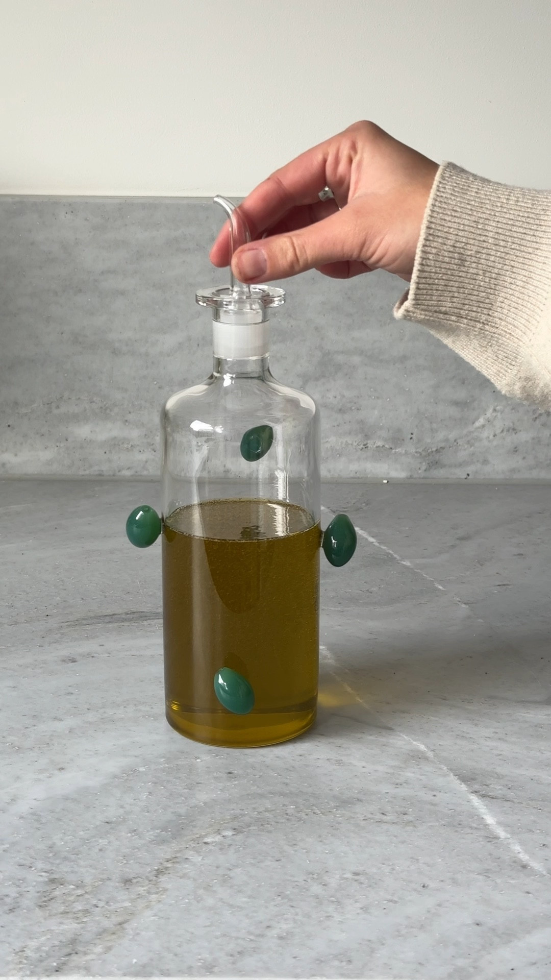 The cutest olive oil holder ever 🫒🥹