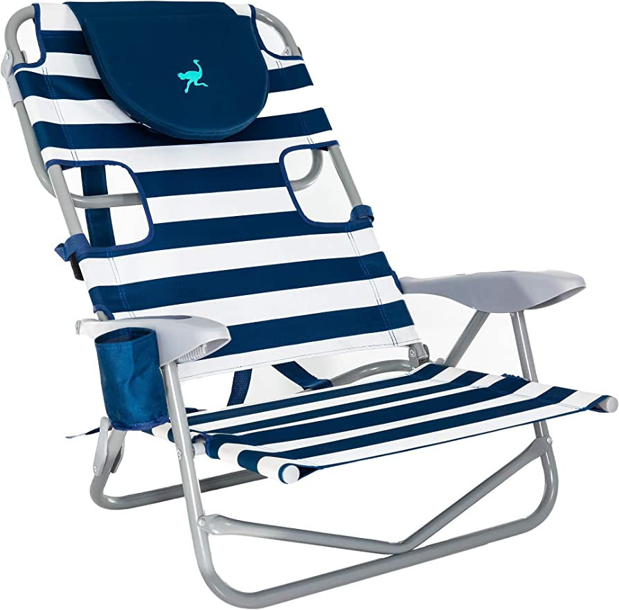Ostrich OYB-1003S Back Chair, Striped | Amazon (US)