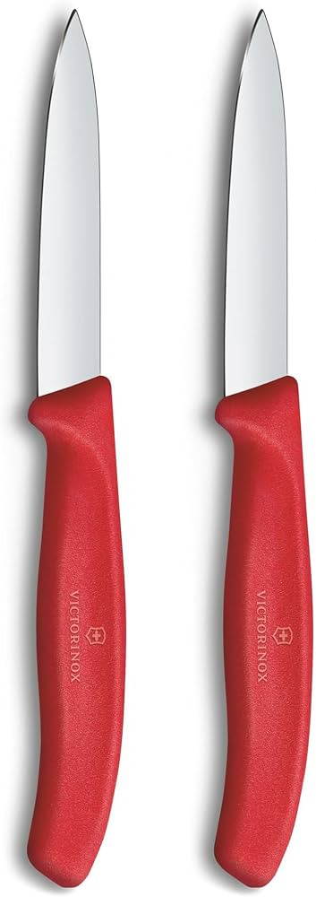 Victorinox Swiss Classic, Schäl- und Gemüsemesser Set, 2teilig, Extra Scharfe Klinge, Gerader S... | Amazon (DE)