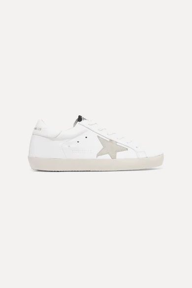 Golden Goose
				
			
			
			
			
			
				Superstar leather and suede sneakers
				£310.00
			
	... | NET-A-PORTER (UK & EU)