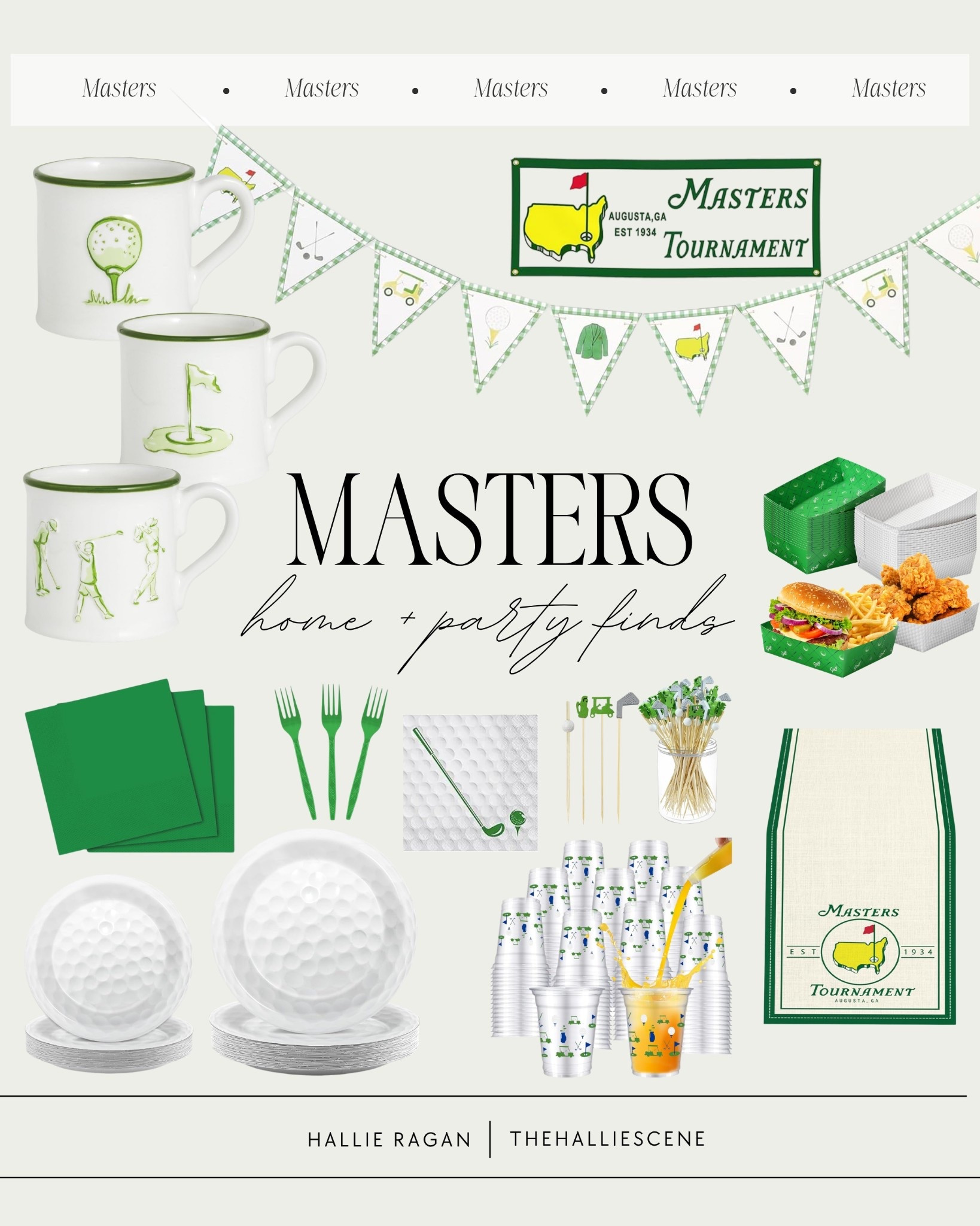Golf // golf party // hosting // masters // masters party // first birthday // green // yellow // spring 

#LTKHome #LTKSeasonal