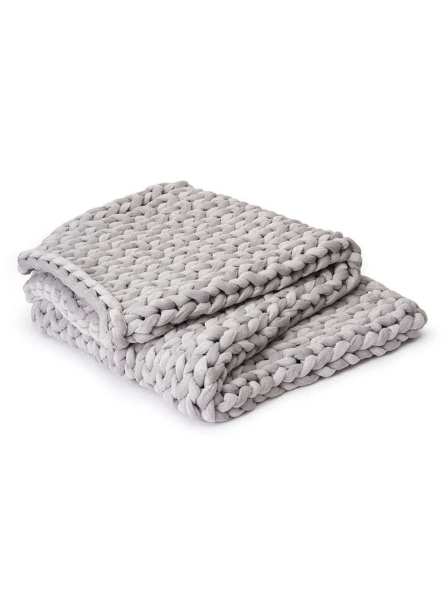Velvet Napper Knit Weighted Blanket | Saks Fifth Avenue
