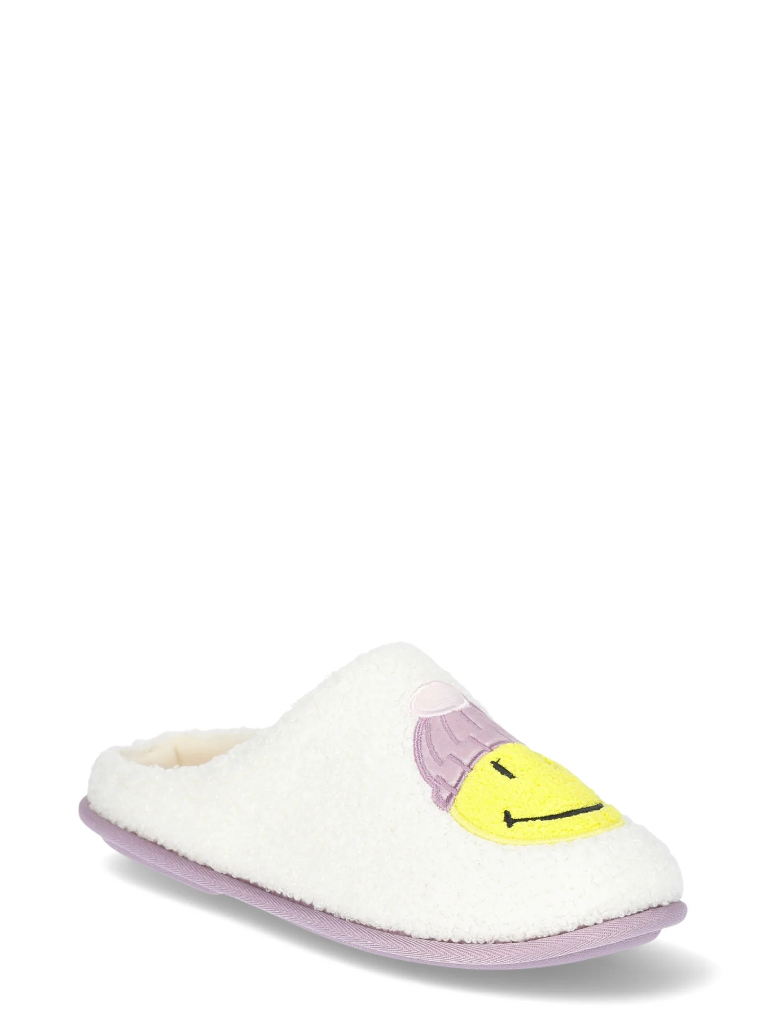 Dakota Fleece Women's Smiley Cozy Comfort Slippers - Walmart.com | Walmart (US)