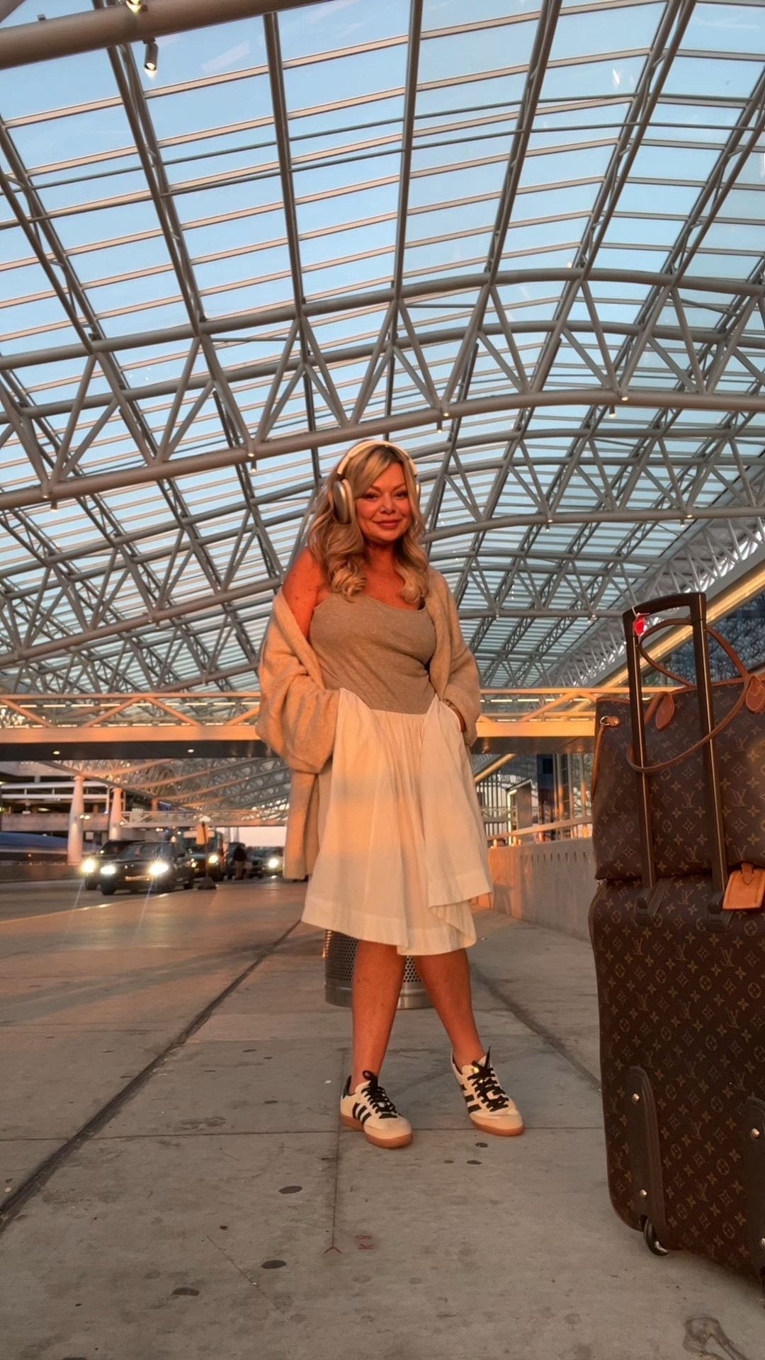 Airport Fit Check! Free People x Sambas. 

#LTKTravel #LTKStyleTip #LTKOver40