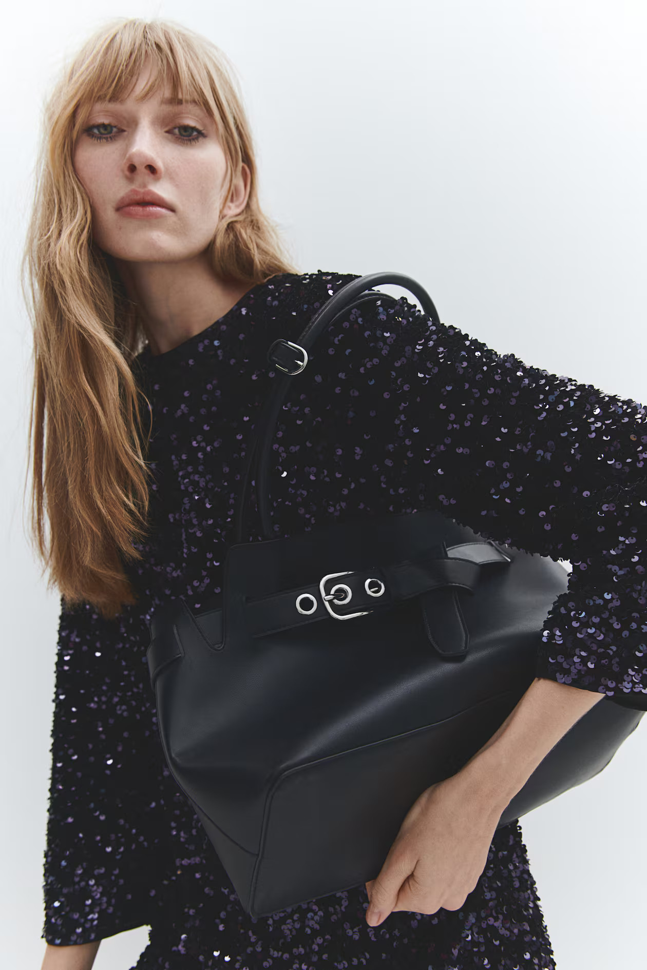 Strap-Detail Tote Bag | H&M (US + CA)