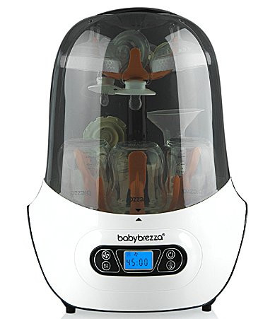 Baby Brezza One Step� Baby Bottle Sterilizer Dryer - White/Black | Dillard's
