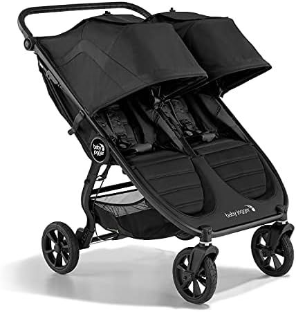 Baby Jogger City Mini GT2 All-Terrain Double Stroller, Jet , 40.7x29.25x42.25 Inch (Pack of 1) | Amazon (US)