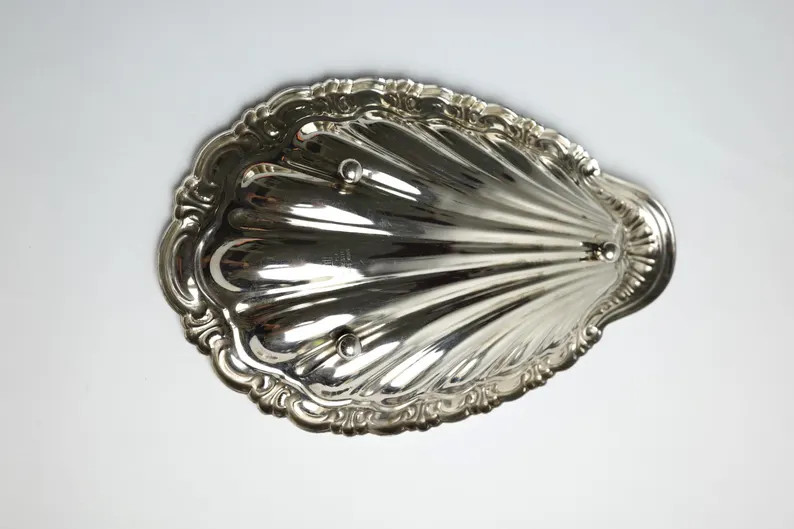 Vintage Silver-plated Shell Dish – Rococo Coastal Style, Jewelry or Serving Tray – EP on Stee... | Etsy (US)