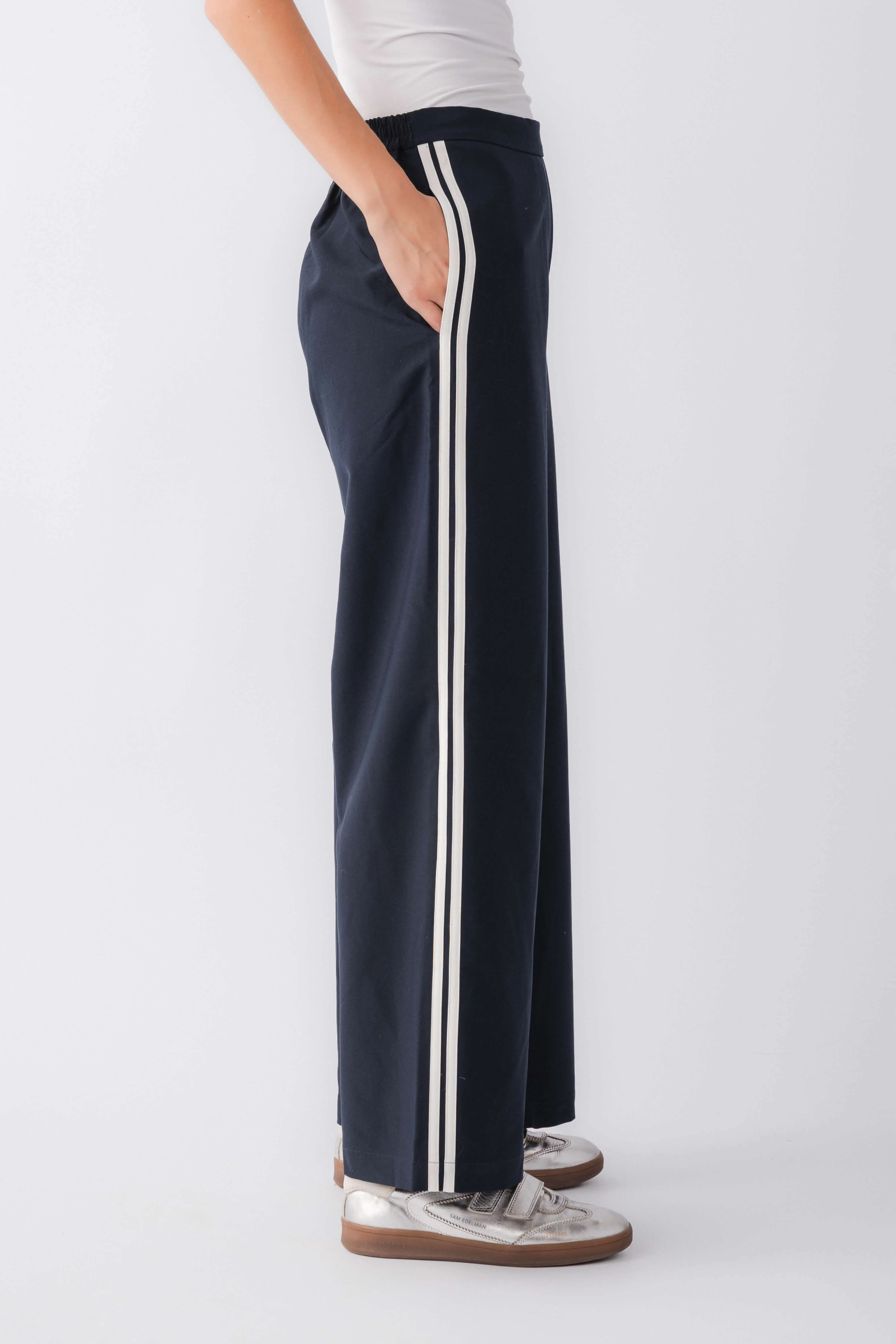 Raisonnel Pull-On Track Pants | Social Threads