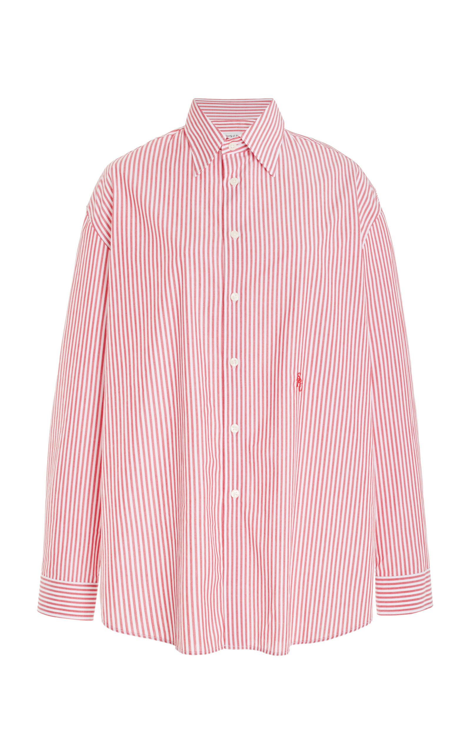 Oversized Striped Cotton Shirt | Moda Operandi (Global)