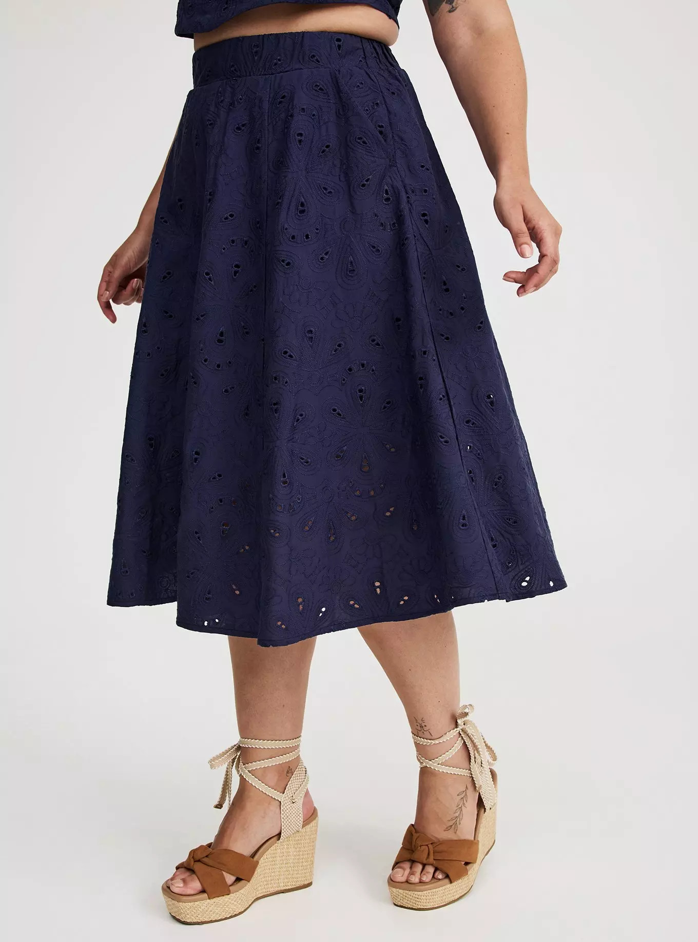 Embroidered Corset Top And Skirt Set | Torrid (US & Canada)