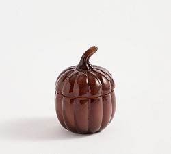 Figural Pumpkin Candle | Pottery Barn (US)