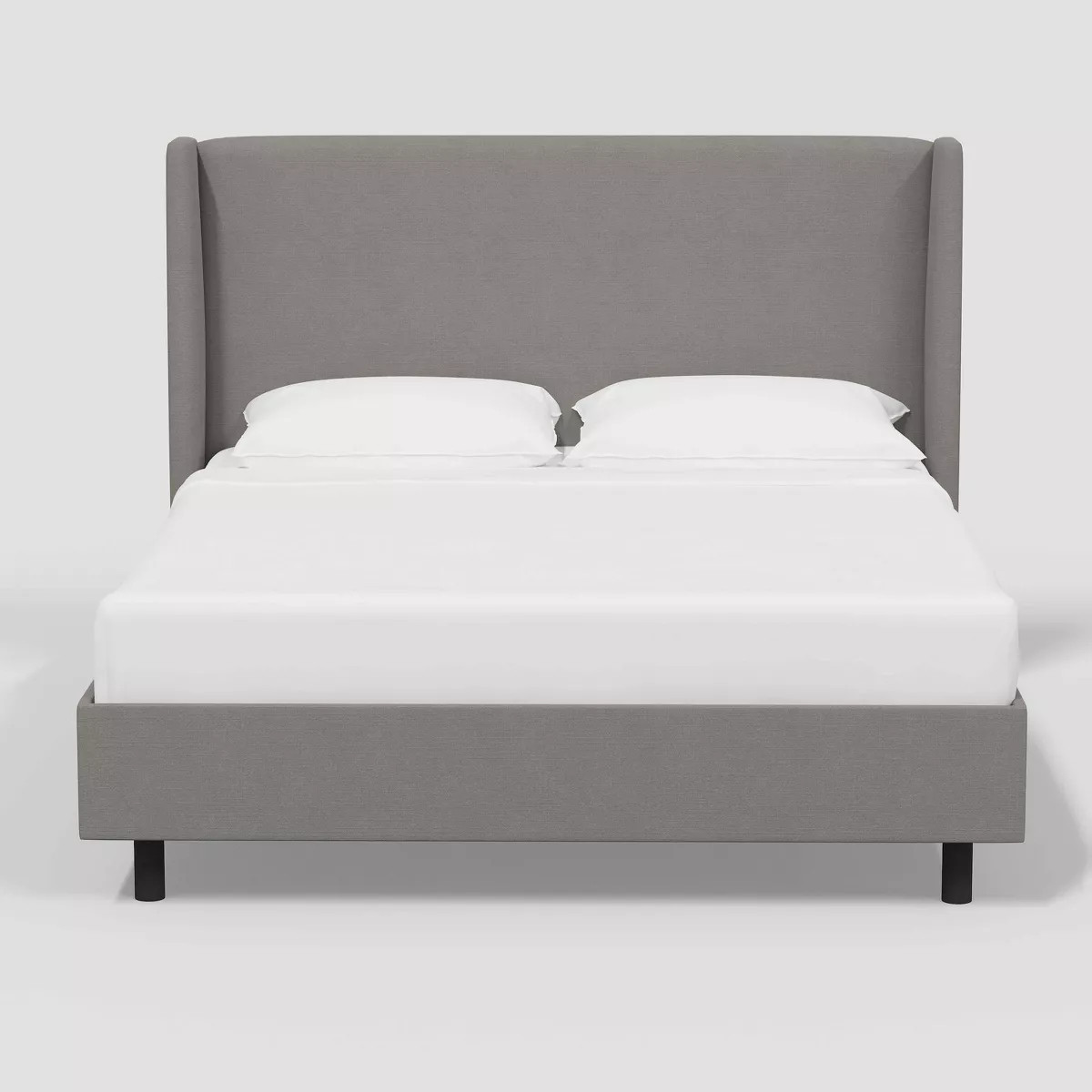 Antwerp Wingback Platform Bed in Linen - Threshold™ | Target