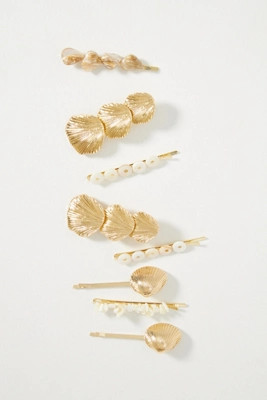 Assorted Shell Barrettes, Set of 6 | Anthropologie (US)