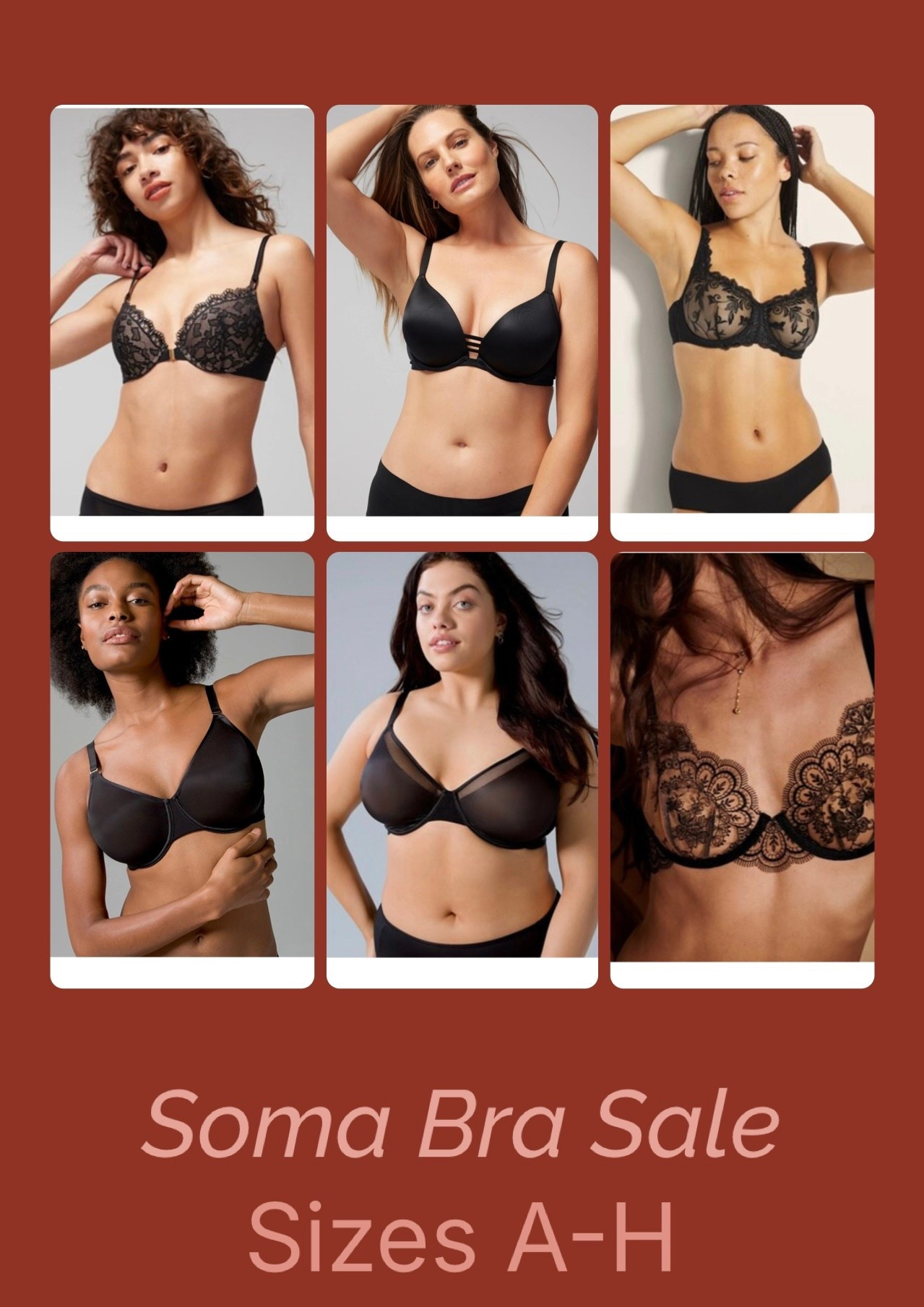 Bra Sale Alert!!!
✨One of the best ways to look good in your tops is to acquire a well-fitting bra. Soma bras are EXCELLENT at support & how they look. Grab you a few during their semi-annual sale. 
#LTKHoliday #LTKOver40 #LTKMidsize #LTKbras #BraSale 

#LTKSaleAlert #LTKFindsUnder100 #LTKGiftGuide