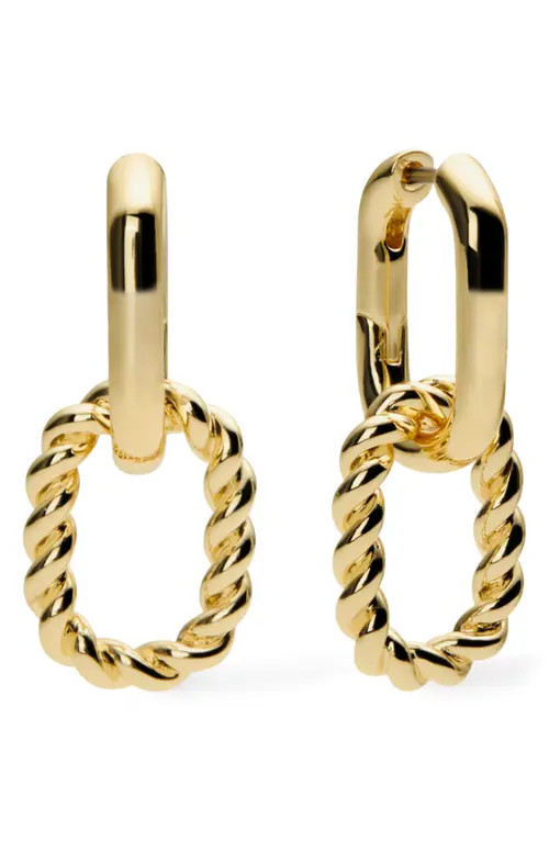 Ana Luisa Ash Double Hoop Earrings in Gold at Nordstrom | Nordstrom