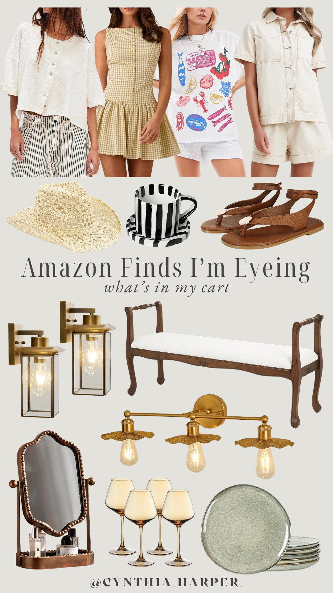 What’s sitting in my cart lately from Amazon! 

#amazonstyle #amazonhome 

 