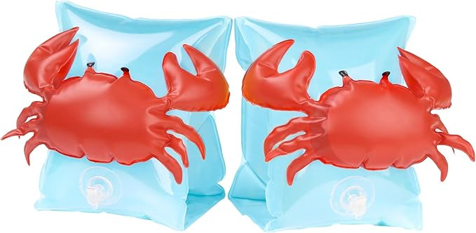 HeySplash Swim Arm Bands for Kids, Inflatable Armbands for Kids (Aged 3-6), Arm Floatie Sleeves F... | Amazon (US)