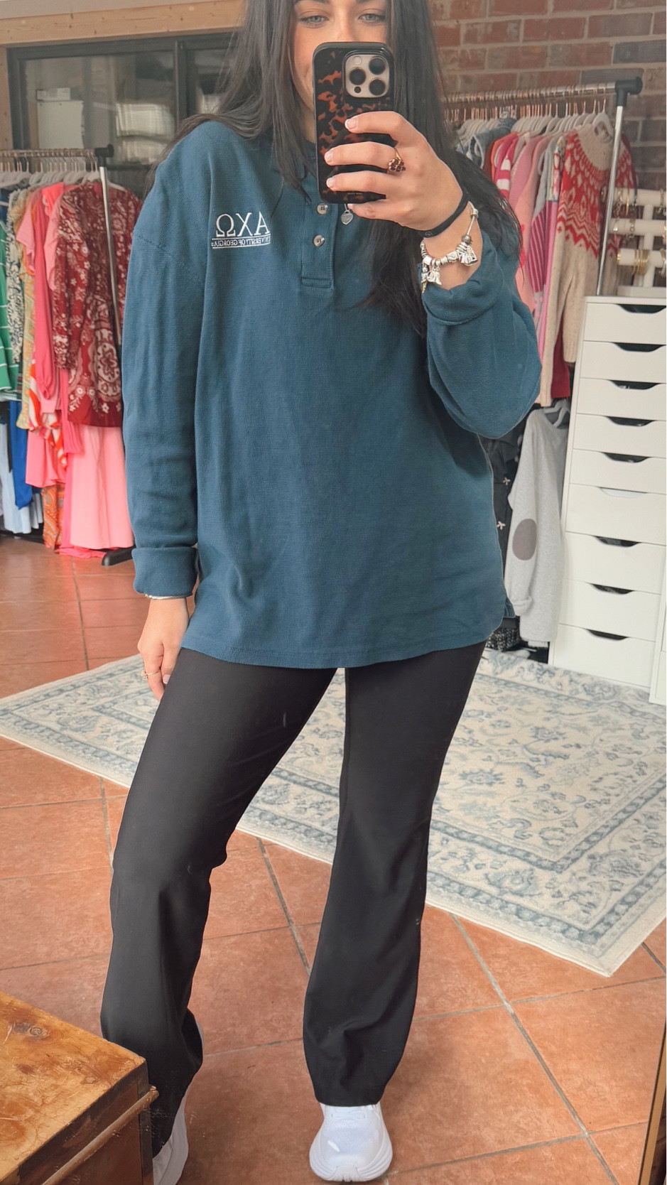 rainy day fit! (shirt from university tees) 

#LTKFitness #LTKFindsUnder50 #LTKActive