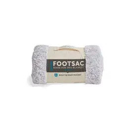 Room for Two Footsac Blanket: Sterling Hare Phur | The Lovesac Company