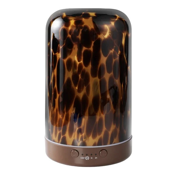 Better Homes & Gardens Artglass Ultrasonic Diffuser, Cool Mist, Dark Tortoise | Walmart (US)