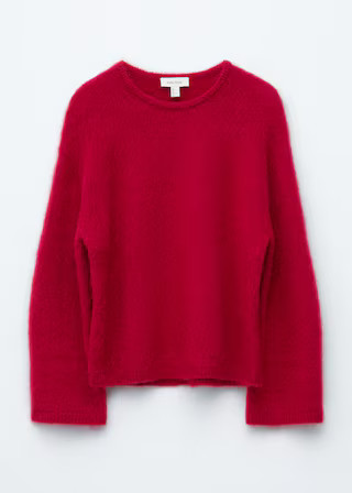 Brushed Mohair-Blend Sweater | & Other Stories UK
