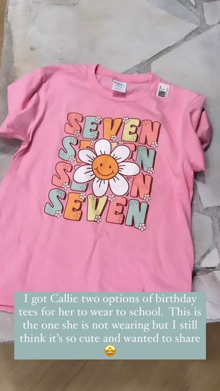 Kids’ Birthday Tee 

Birthday shirt, birthday outfit, kids fashion 

#LTKkids #LTKVideo #LTKfamily