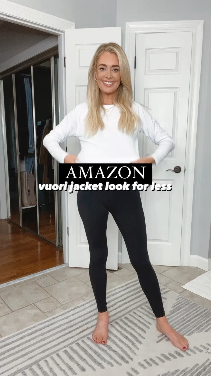 Amazon Vuori Jacket Look For Less // wearing a small in everything (everything fits true to size) 

Casual outfits, leggings outfits, fall outfits, winter outfits, Sherpa jacket, fleece jacket, Amazon jackett

#LTKSeasonal #LTKfindsunder50 #LTKstyletip
