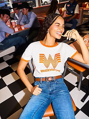 Wrangler x Whataburger Women's Ringer Tee | Wrangler