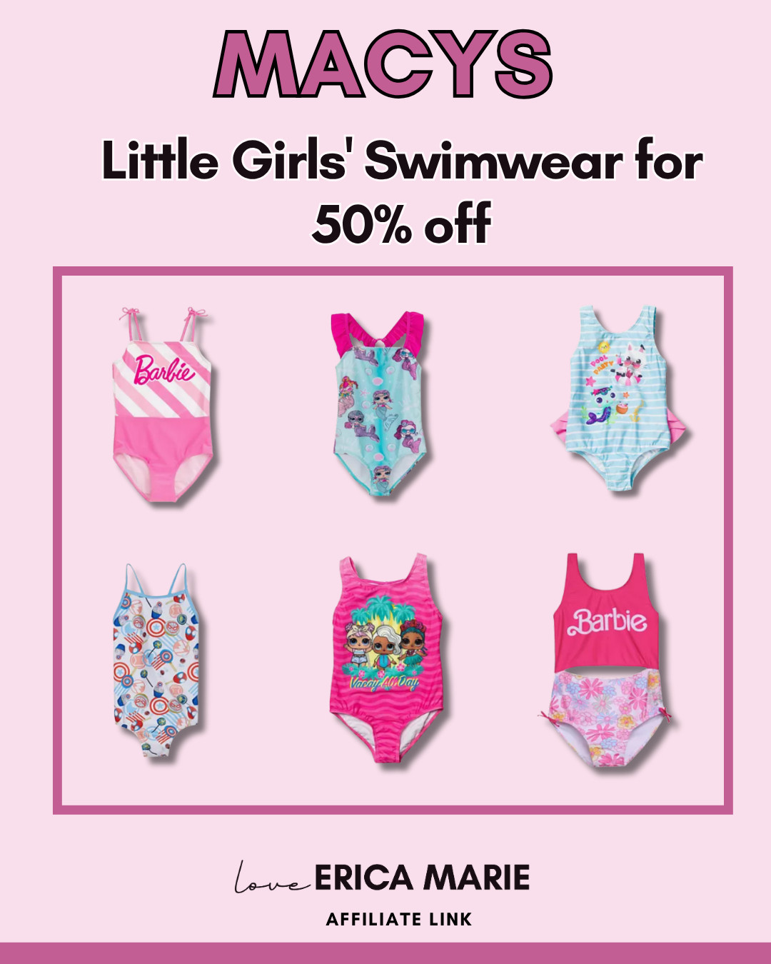 Shop adorable little girls’ swimwear on sale for up to 50% off and get ready for your next beach or resort vacation. These cute and comfortable girls’ swimsuits are perfect for summer travel, pool days, family vacations, and sunny adventures. Discover stylish one-piece and two-piece swimwear designed for fun in the sun while enjoying incredible savings. Don’t miss these must-have kids’ swimwear deals before they’re gone! 

 #LTKSaleAlert #LTKBaby #LTKKids
