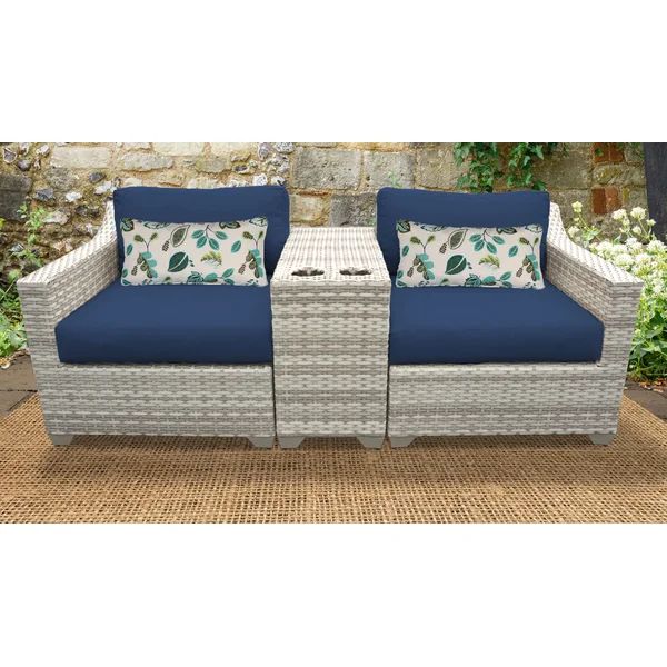 Falmouth 2 - Person Seating Group with Cushions | Wayfair North America