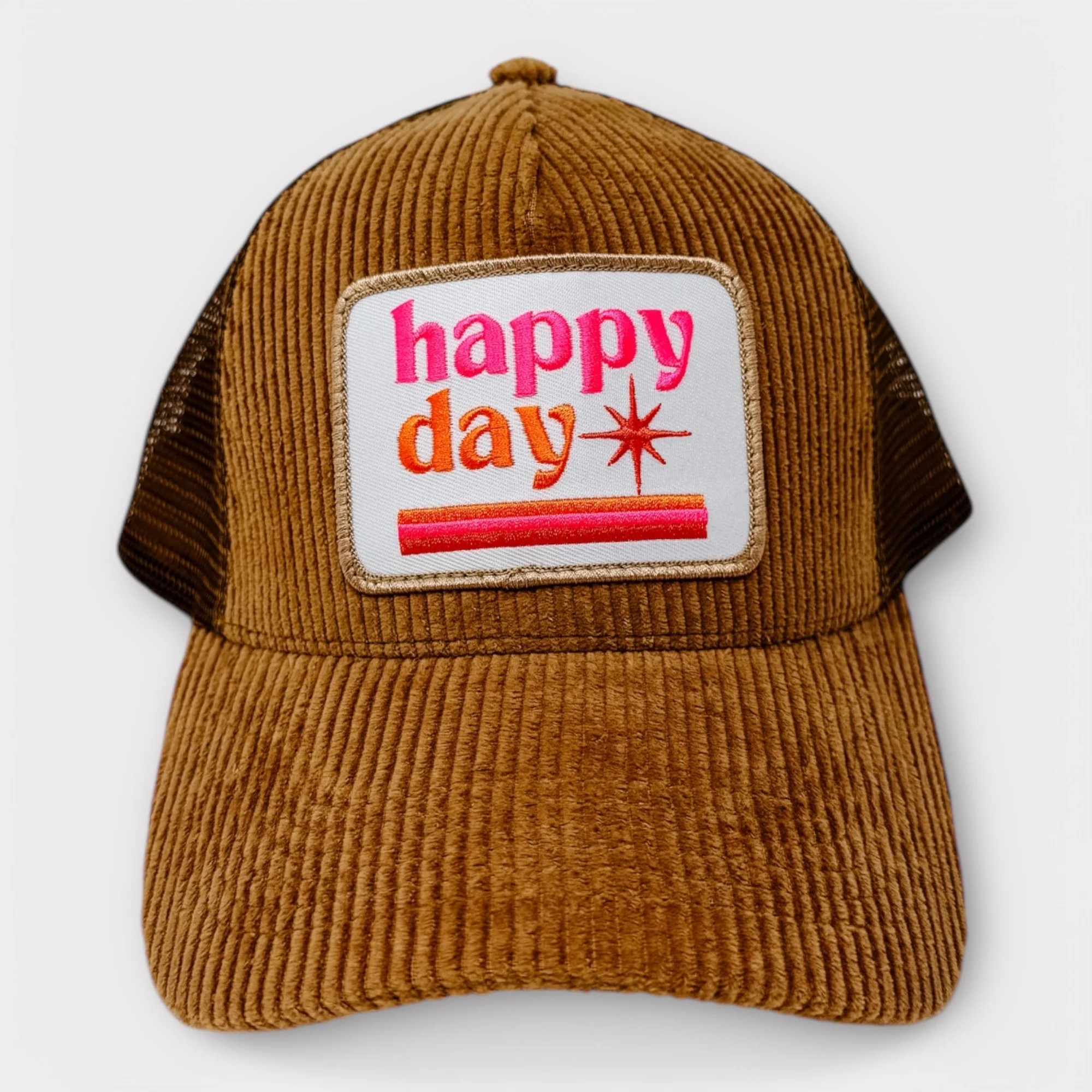 Happy Day Corduroy Hat | Capital Z LLC