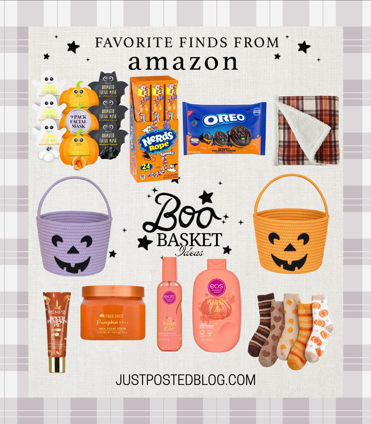 How fun are these boo basket fillers!? Perfect for kids, tweens and teens! Such a fun way to spread a little Halloween cheer! 

 