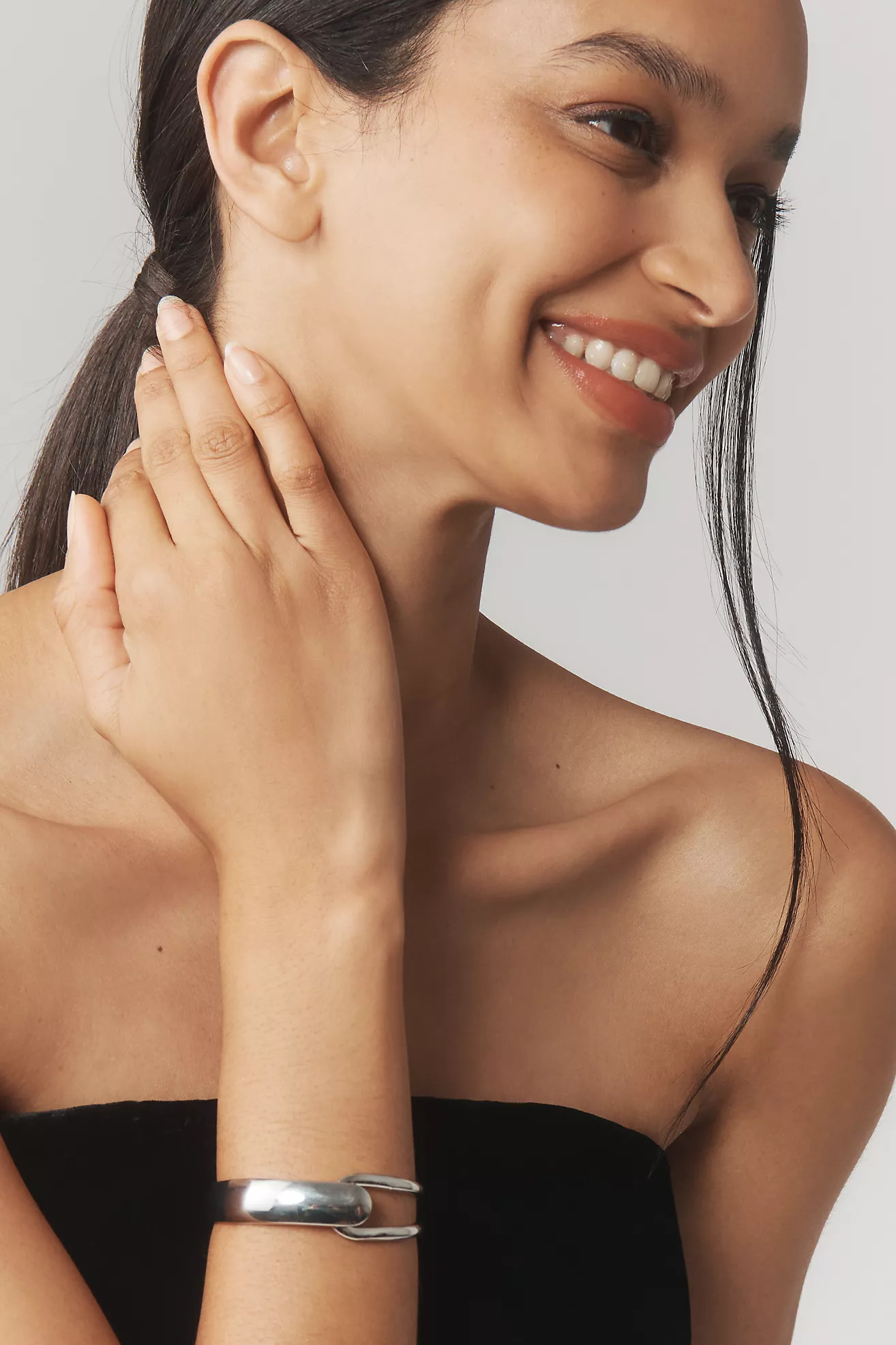 Half-Open Bangle Bracelet | Anthropologie (US)