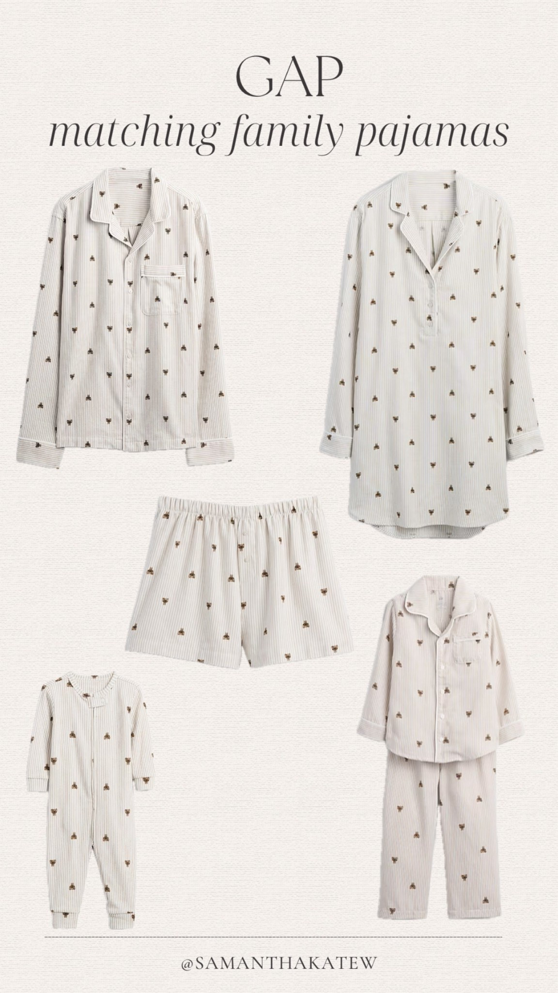 Gap, family matching pajamas, teddy bear, baby pajamas 

#LTKFamily #LTKBaby #LTKFindsUnder100