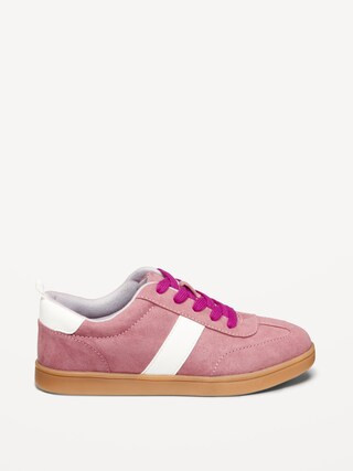 Faux-Suede Lace-Up Sneakers for Girls | Old Navy (US)