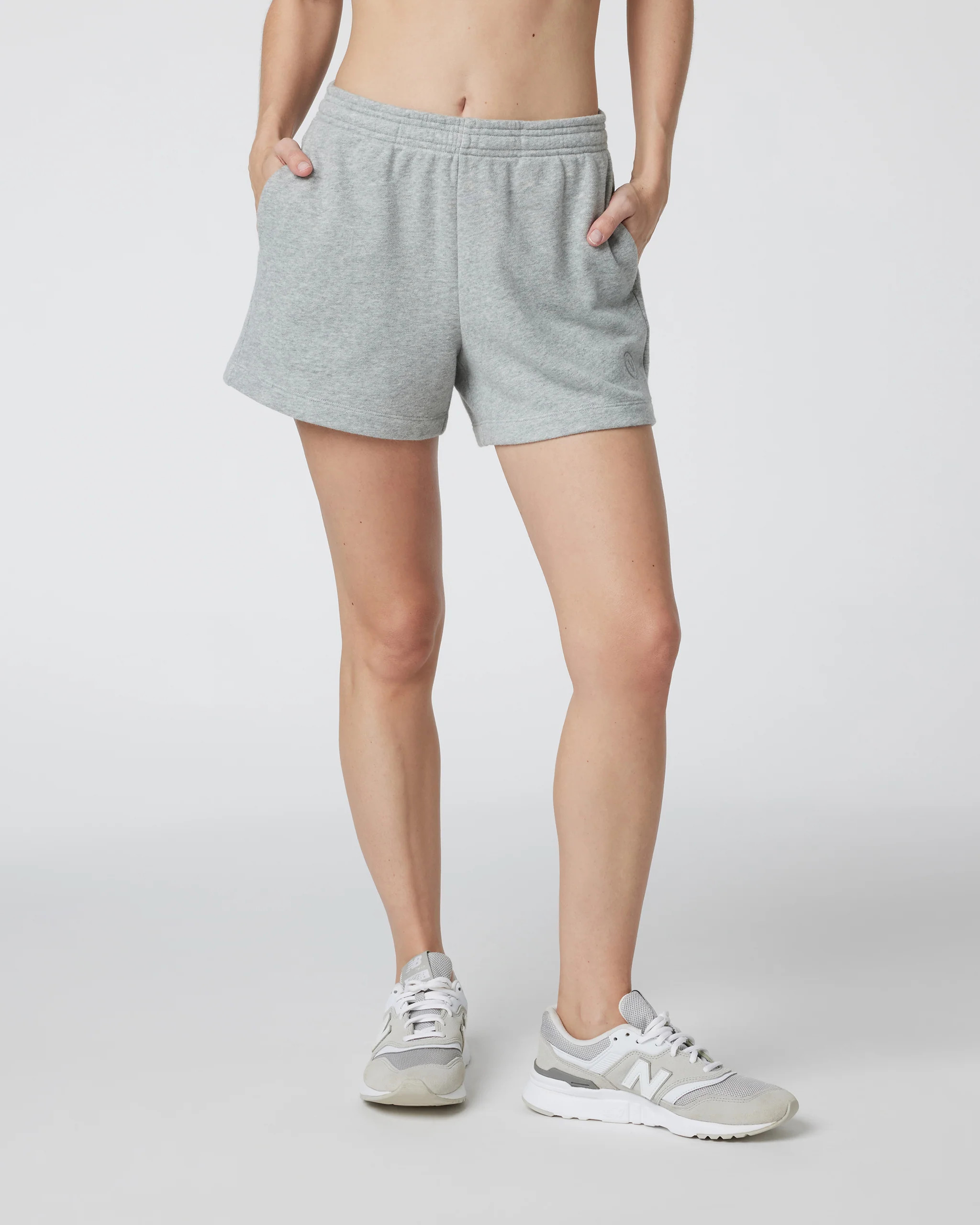 Sedona Sport Short | Light Heather Grey Fleece Shorts | Vuori | Vuori Clothing (US & Canada)