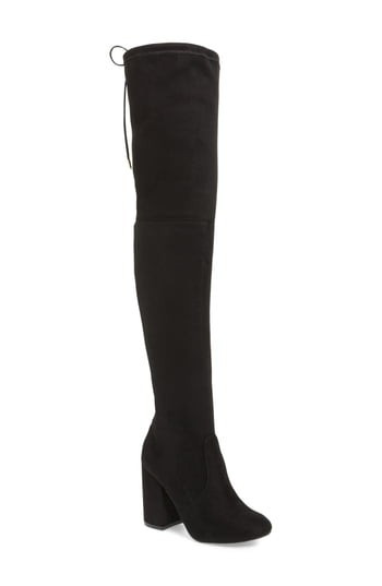 Women's Steve Madden Norri Over The Knee Boot, Size 9 M - Black | Nordstrom