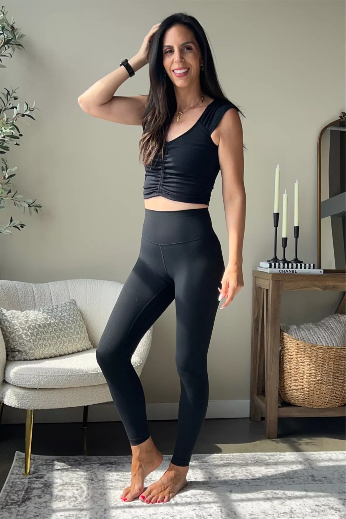 No Boundaries Black Soot Ankle Legging - XX-Large at  Women's Clothing  store