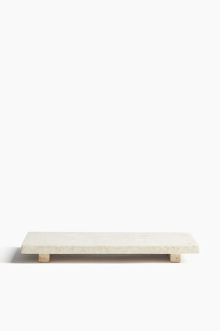 H & M - Marble Serving Board - Beige | H&M (US + CA)